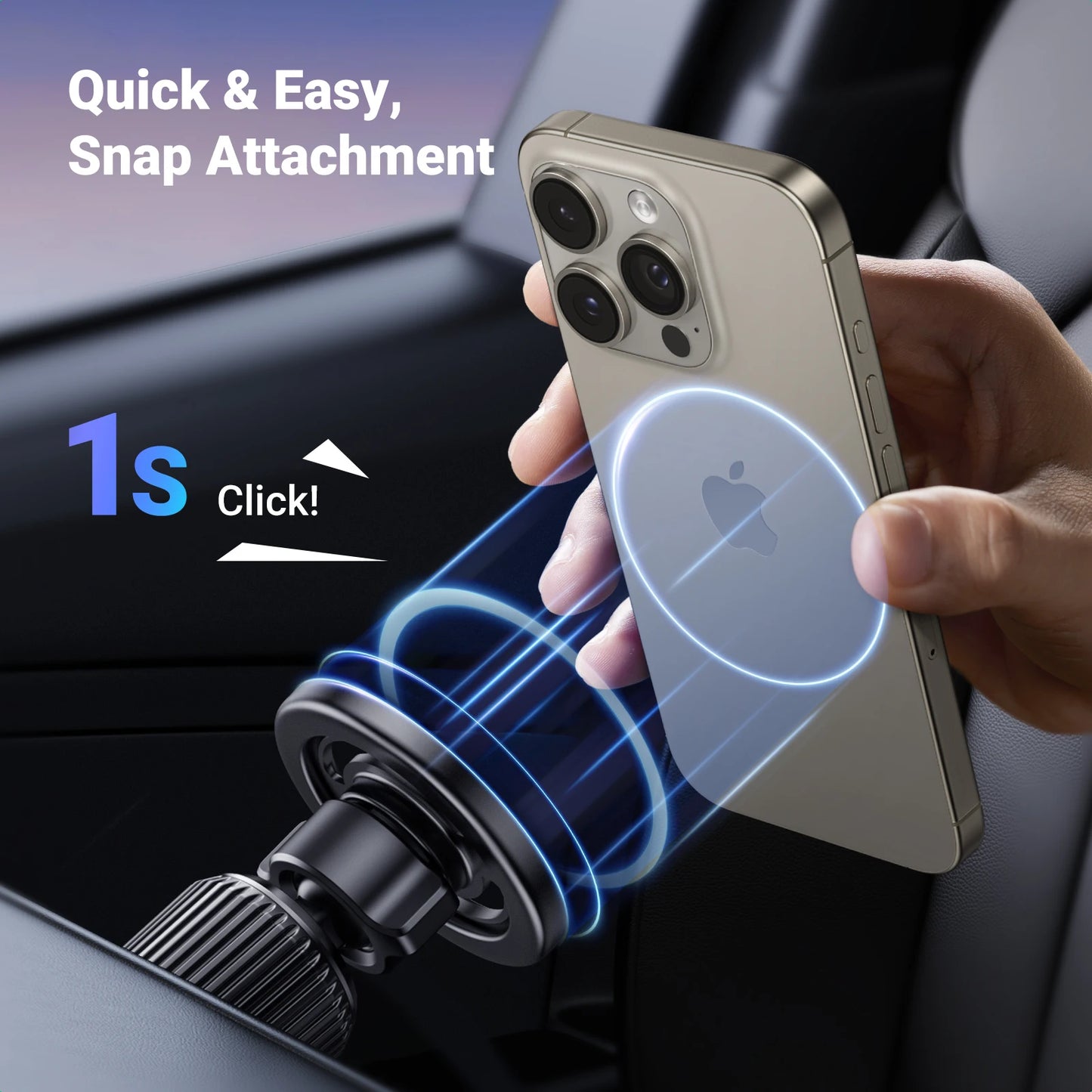 [PROMO] UGREEN Magnetic Car Phone Holder - Magsafe Compatible